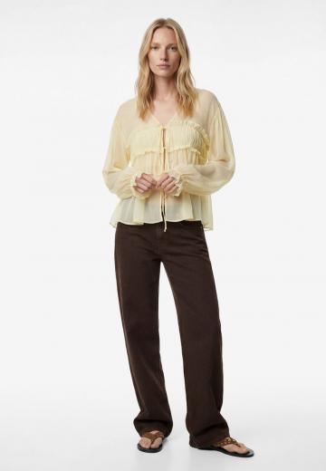 Шифоновая блузка