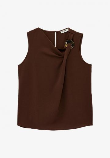 Блузка без рукавов