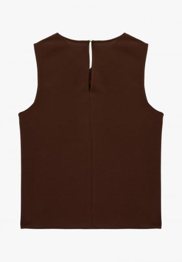 Блузка без рукавов