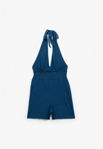 Джинсовый комбинезон