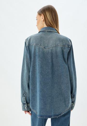 Джинсовая блузка