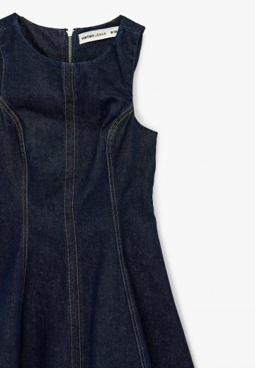 Джинсовое платье