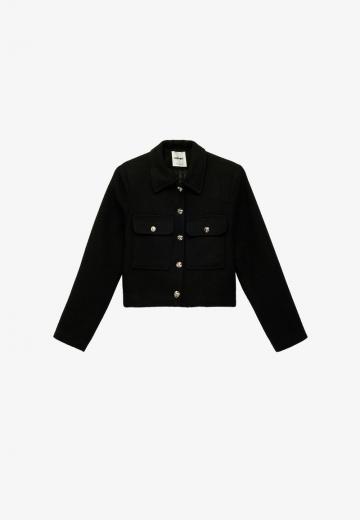 Блейзер с накладными карманами