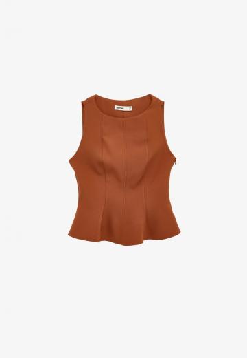 Блузка без рукавов