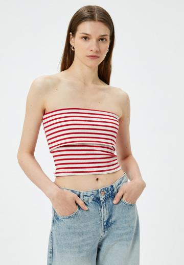 Топ без бретелек