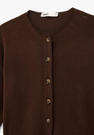 Вязаная кофта