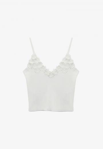 Топ на бретельках