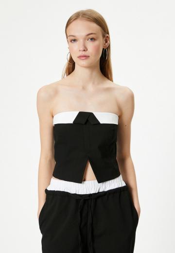 Топ без бретелек