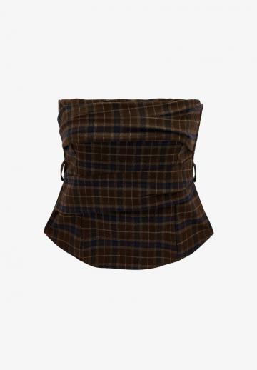 Топ без бретелек