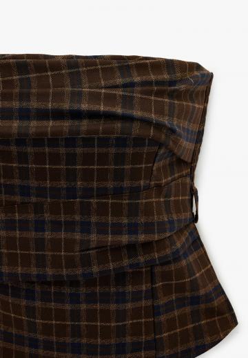 Топ без бретелек