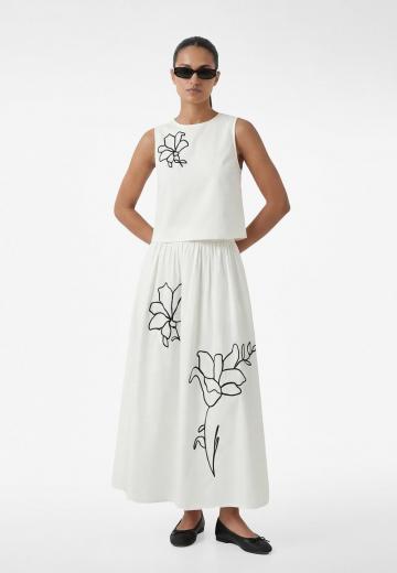 Блузка без рукавов