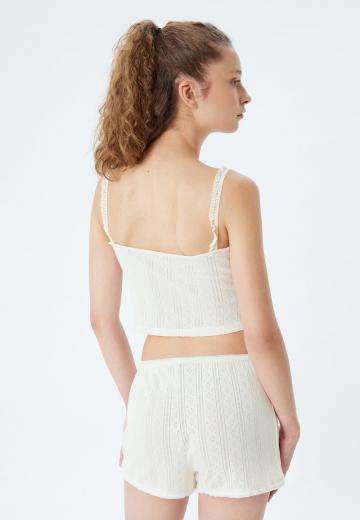 Топ на бретельках