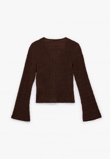 Вязаная кофта