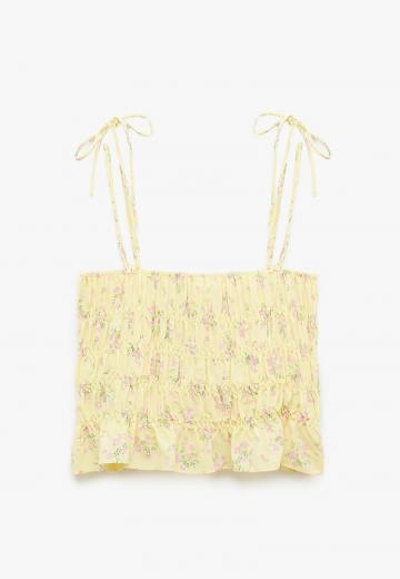 Топ на бретельках