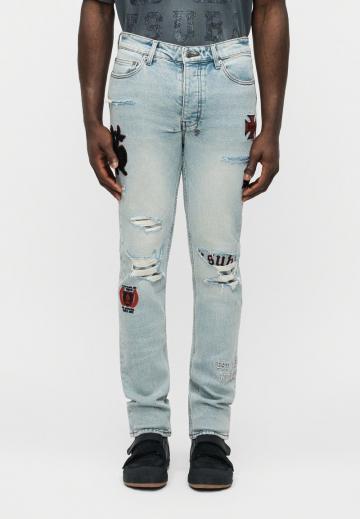 Узкие джинсы