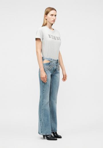 Клешеные джинсы