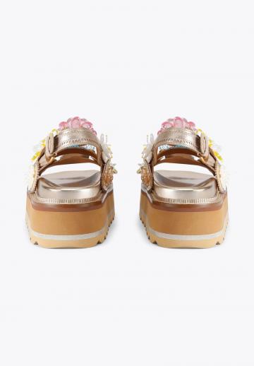 Босоножки на платформе