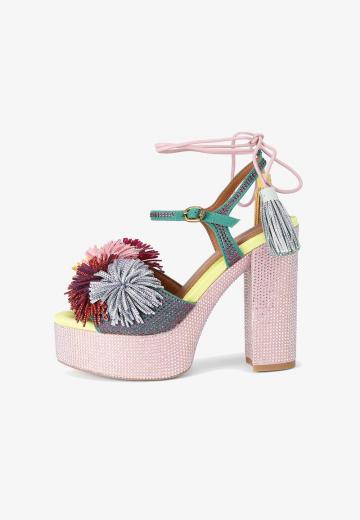 Босоножки на платформе