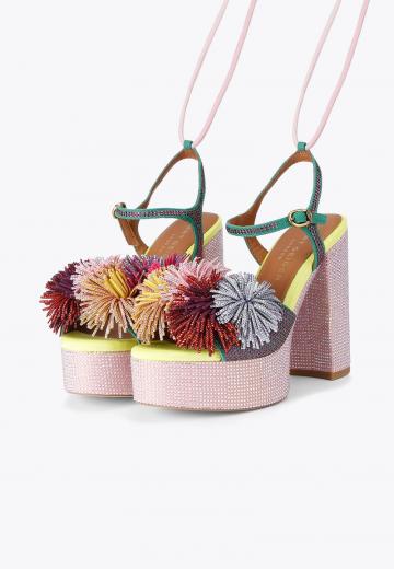 Босоножки на платформе