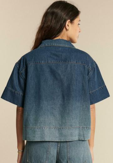 Джинсовая жилетка