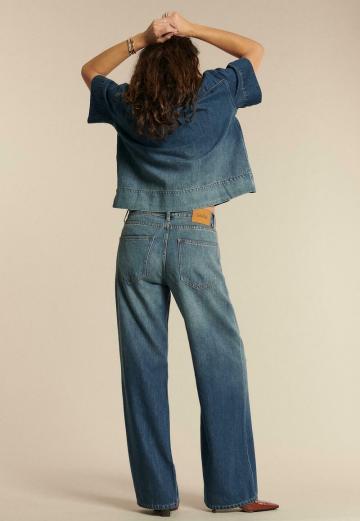 Джинсовая жилетка