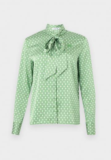 Атласная блузка