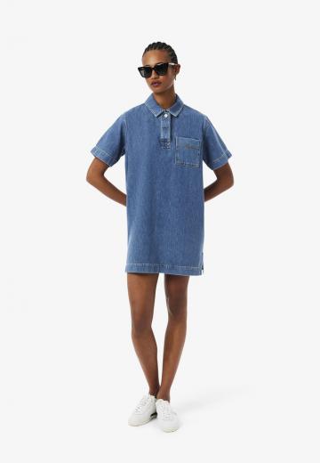 Джинсовое платье