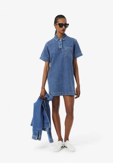 Джинсовое платье