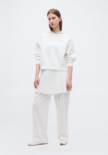 Пуловер с капюшоном