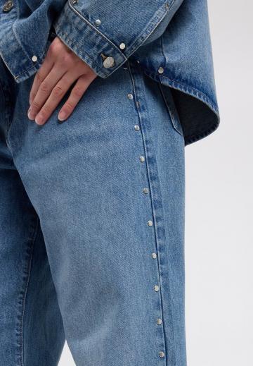 Прямые джинсы