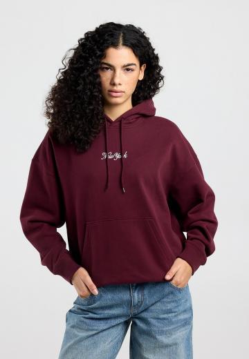 Пуловер с капюшоном