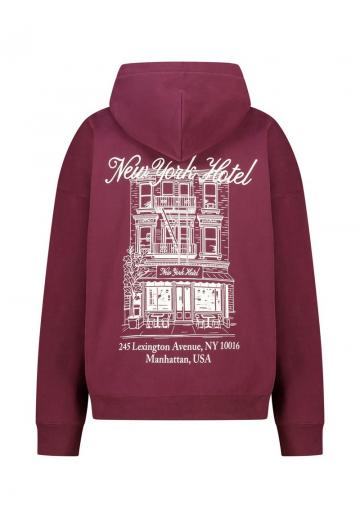 Пуловер с капюшоном