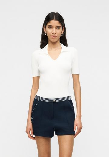 Пуловер с коротким рукавом