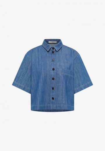 Джинсовая блузка