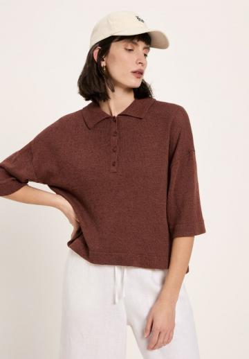 Майка с рукавом три четверти