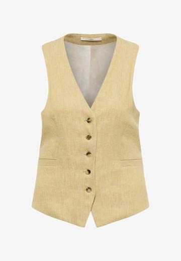 Джинсовая жилетка