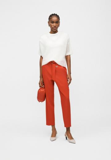 Пуловер с коротким рукавом