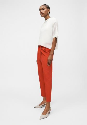 Пуловер с коротким рукавом