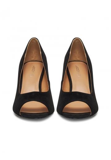 Туфли с открытым носом