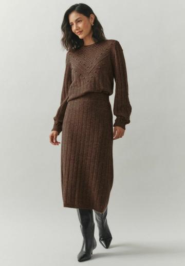 Вязаная юбка