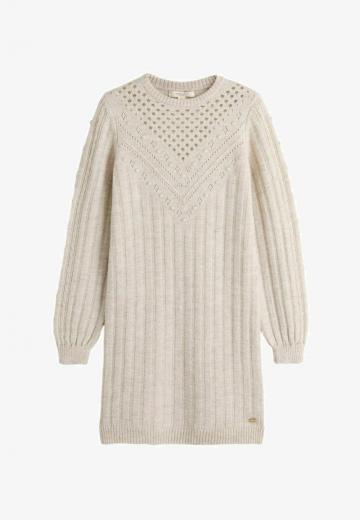 Вязаное платье