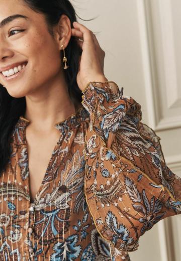 Шифоновая блузка