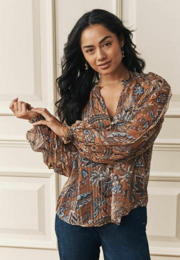 Шифоновая блузка