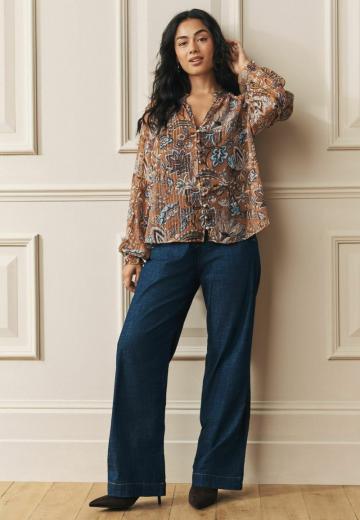 Шифоновая блузка