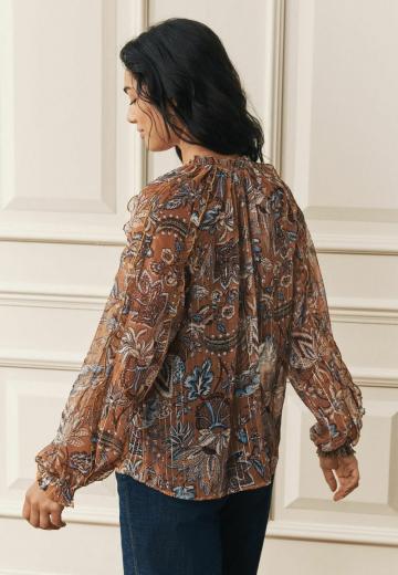 Шифоновая блузка