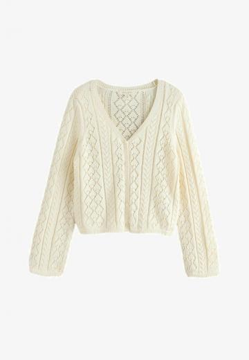 Вязаная кофта