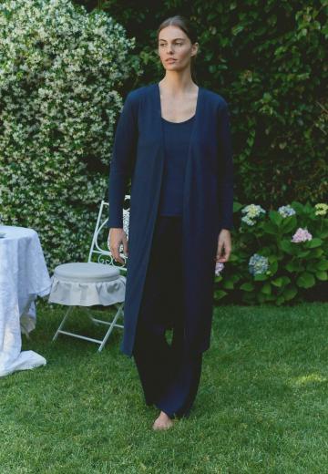 Длинный кардиган