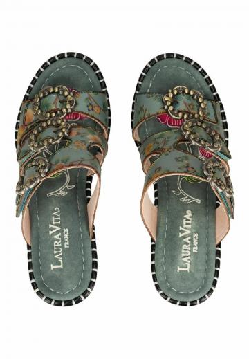 Босоножки на каблуке