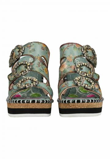 Босоножки на каблуке