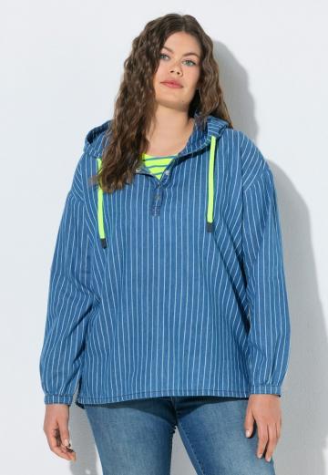 Джинсовая блузка